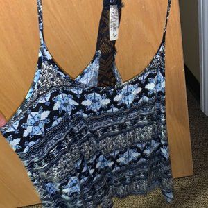 Patterned Tank Top